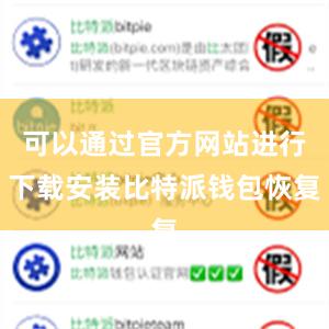 可以通过官方网站进行下载安装比特派钱包恢复