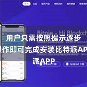 用户只需按照提示逐步操作即可完成安装比特派APP